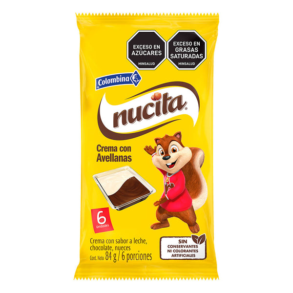 NUCITA CREMA 6U CALCIO 84g